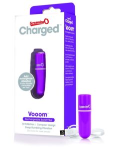 Charged Vooom Rechargeable Bullet Vibe Purple