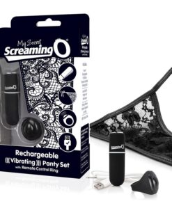 My Secret Screaming O Charged Remote Control Panty Vibe Black