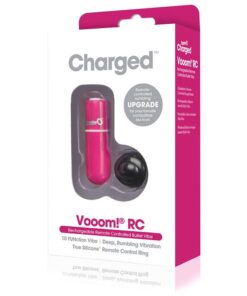 Charged Vooom Remote Control Mini Vibe Pink