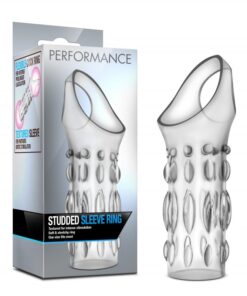 Performance Studded Sleeve Ring Clear