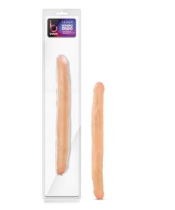 B Yours 14" Double Dildo Beige
