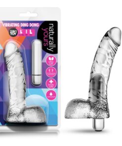 Naturally Yours Vibrating Ding Dong Clear