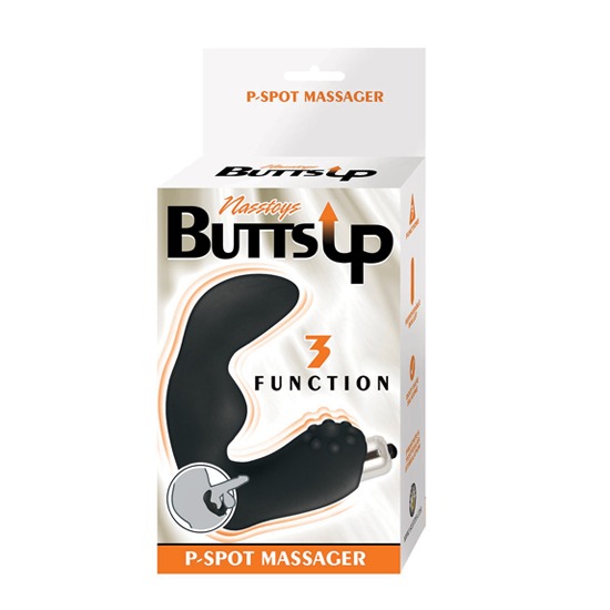 Masajeador de Próstata Vibrador Negro Butts Up Nasstoys