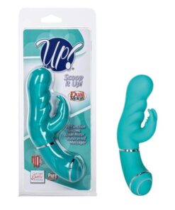 Scoop It Up Teal Vibrator
