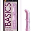 Vibrador Estimulador de Punto G Romeo Intimate Basics Morado Dr. Laura Berman