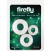 Firefly - 3pc Bubble Rings - White