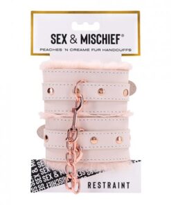 Peaches ‘n CreaMe Fur Handcuffs