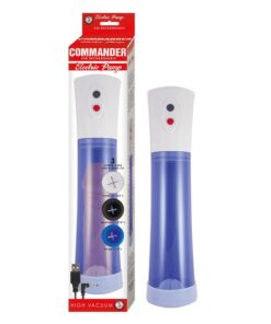 2827-2/COMMANDER ELECTRIC PUMP-BLUE
