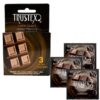 Trustex Flavored Lubricated Condoms - 3 Pack - CHOCOLATE