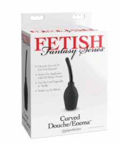 Fetish Fantasy Series Curved Douche/Enema - Black