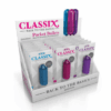 Classix Pocket Bullet Display - Pink/Purple/Blue 18 pcs