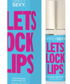 Simply Sexy Pheromone Perfume Oil Roll-On-Lets´s Lock Lips 0.34oz