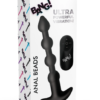 Beads Anales Vibratorios con Control Remoto Negro Bang!
