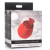 10X Wild Rose - Red Silicone Suction Clit Stimulator