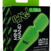 Vibrador Mini Wand Fosforescente Green Glow-In-The-Dark Recargable Bang!