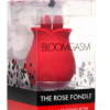 The Rose Fondle 10X Massaging Rose Silicone Clit Stimulator