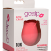 Cum Into Bloom Clitoral Vibrator - Rose Lust-Burgundy