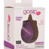 Licking Rose 10 Function Rechargeable Silicone -Pink Twirl