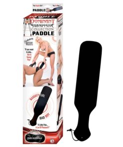 DOMINANT SUBMISSIVE PADDLE – BLACK