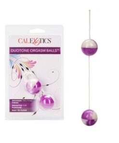 DUOTONE ORGASM BALLS - PURPLE