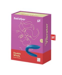 Satisfyer Double Whale Partner Vibrator Blue