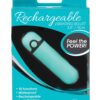 SIMPLE & TRUE 3.5" RECHARGEABLE BULLET - TEAL
