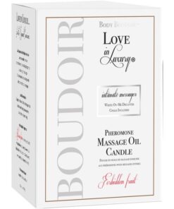 Love In Luxury Intimate Messages Candle-Forbidden Fruit 5 Oz