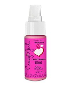 Crazy Girl Cherry Bomb Clit Arousal-Cherry Knockout 1 Oz