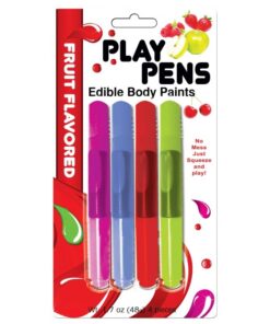 Play Pens Edible Body Paints 4 Pz
