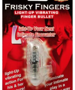 Light Up Frisky Finger Clear