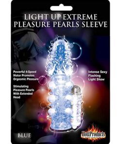 Wet Dreams Pearl Light Up Vibratingpleasure Blue