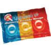 Liquored Up Gummy Pecker Rings 3 Pz
