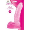 Wet Dreams Pink Stallion Dildo With Balls 6.5''