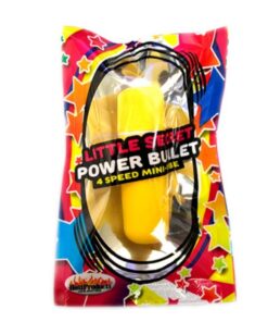 Little Secret Power Bullets 4 Speed Yellow