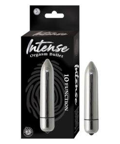 INTENSE ORGASM BULLET-SILVER