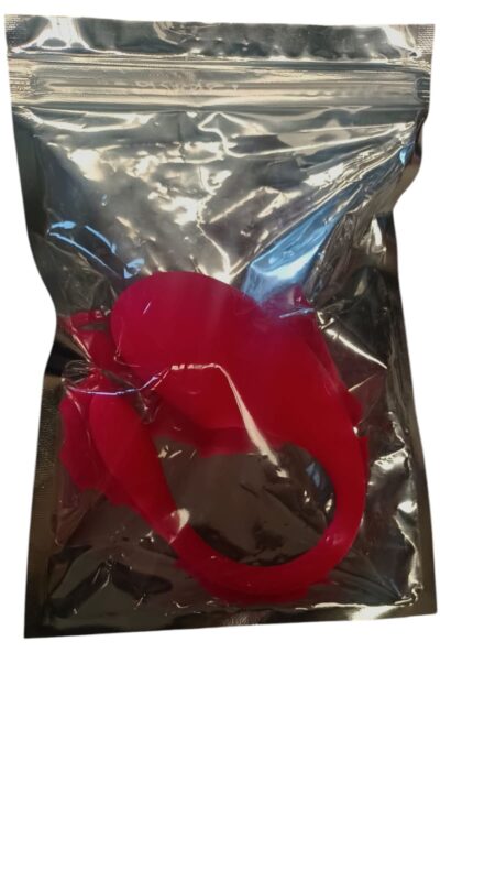 Vibrador de Punto G Wearable con Control por App Rojo Genérico