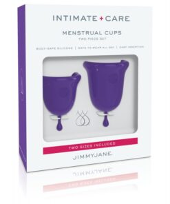 Jimmy Jane Intimate Care Menstrual Cups Purple