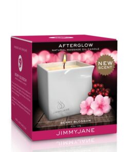 Afterglow Massage Candle Berry Blossom