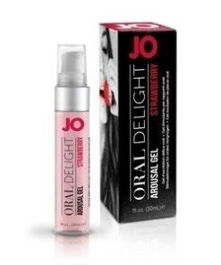 O Oral Delight Strawberry Stimulant 1 Oz