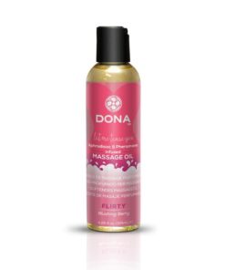 Dona Massage Oil Flirtyblushing Berry Massage 3.75Oz