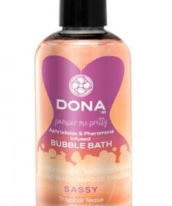 Dona Bubble Bath Sassy Tropical Tease Bath 8 Oz