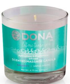 Dona Soy Massage CandleNaughty Sinful Spring Massage 4.75 Oz