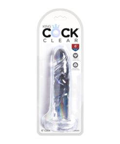 King Cock Clear 6" Cock