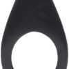 Laid P.2 Silicone Cock Ring-Black 1.9"