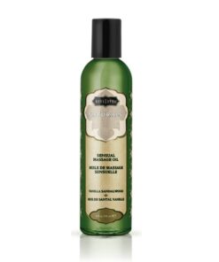 Massage Oil Nat Vanilla Sandalwood (8 oz)