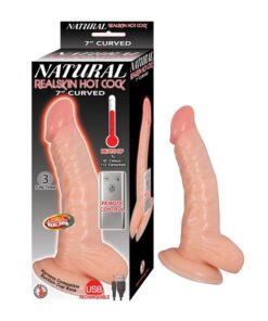 2891-1/NATURAL REALSKIN HOT COCK CURV