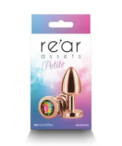 Rear Assets - Petite - Rose Gold - Rainbow