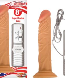 All American Whopper 8'' Vibrating White