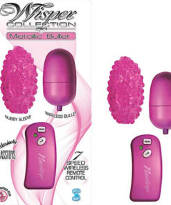 Wisper Collection Metallic Bullet Pink