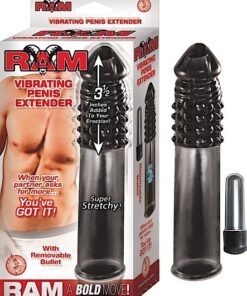 Ram Vibrating Penis Extenders Smoke